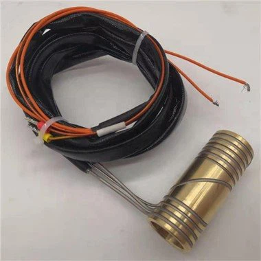 Koperen spiraalverwarmer met veermondstuk
